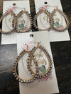 NEW Silver Teardrop Dangle