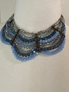NEW Multi Blue Beaded Necklace