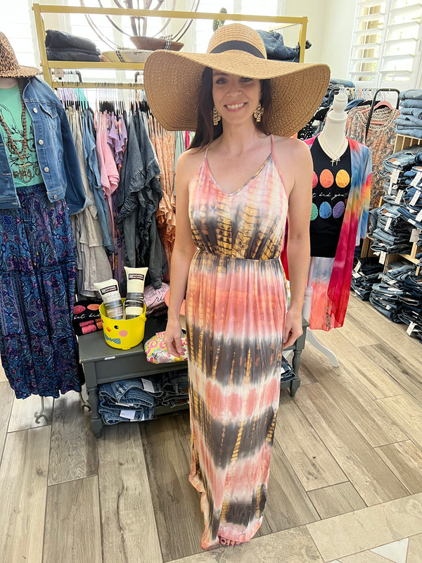 NEW Tie Dye Boho Maxi
