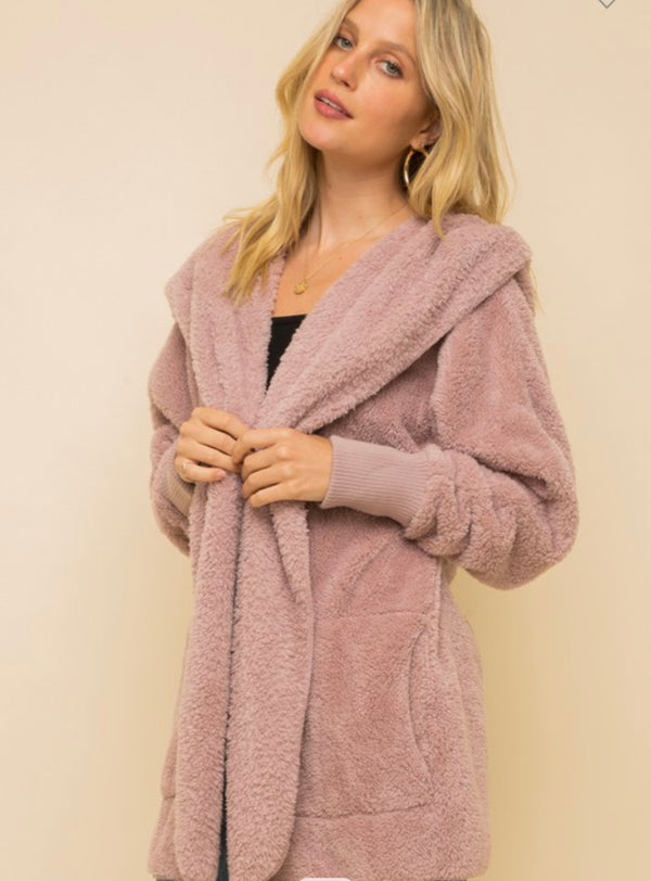 SALE Cozy Soft Teddy Fur Jacket- 2 colors!