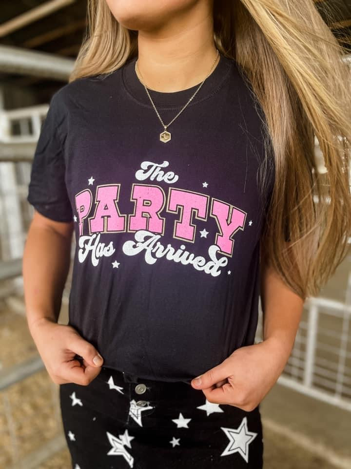 Party Has Arrived Graphic Tee