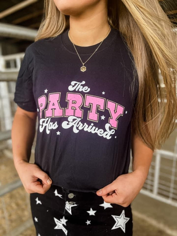 Party Has Arrived Graphic Tee