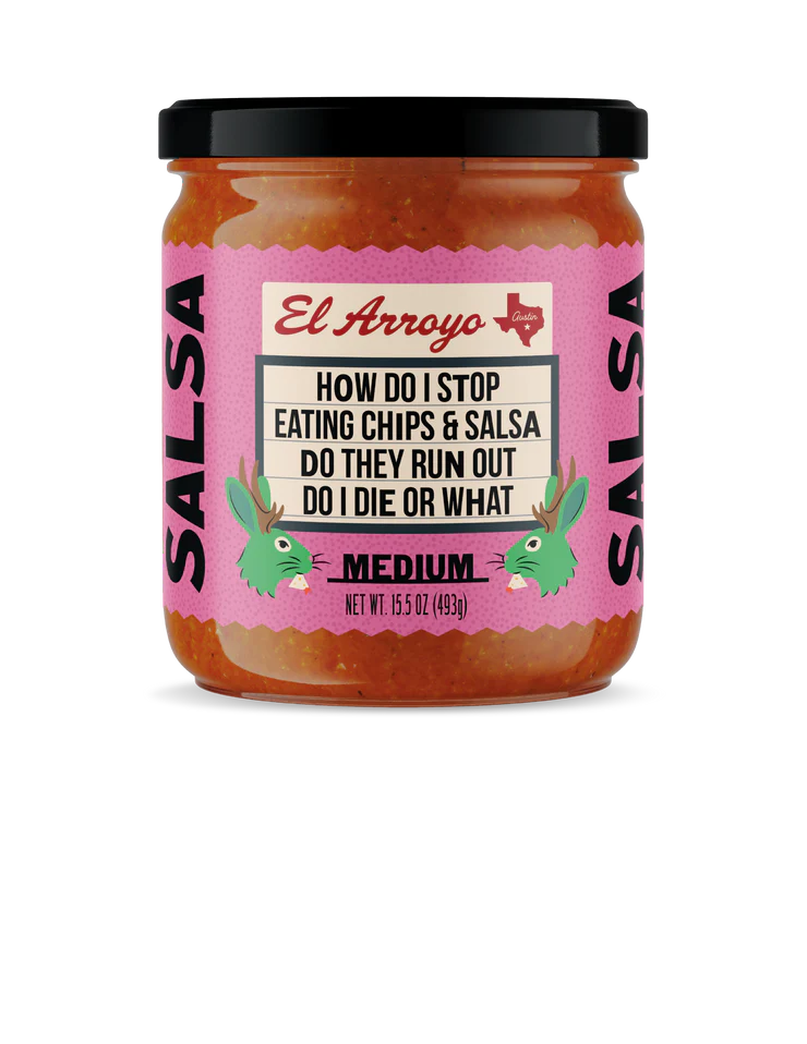 El Arroyo 16 oz MEDIUM Salsa