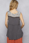 POL V-neck sleeveless
