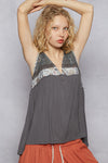 POL V-neck sleeveless
