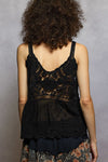 POL V - neck sleeveless top - Blush & Cactus