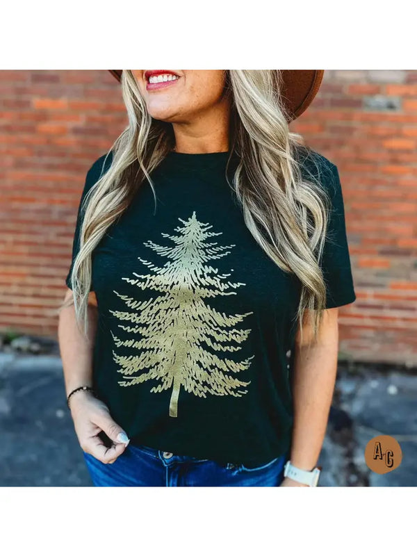 Golden Tree Graphic Tee