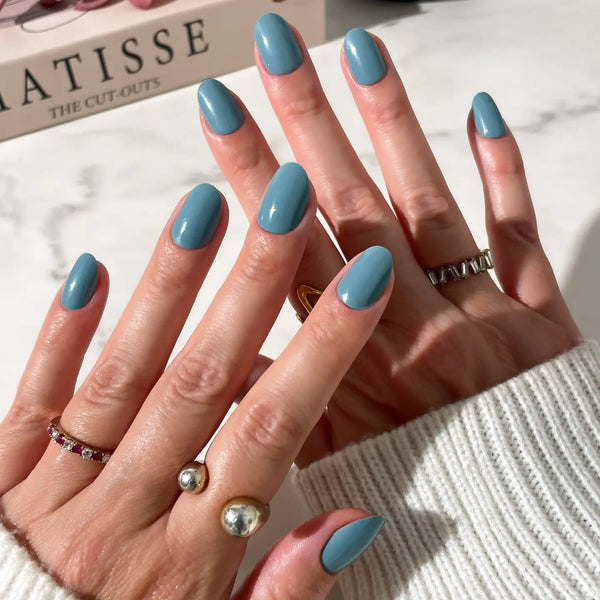 PaintLab Smokey Grey Press-On Nails