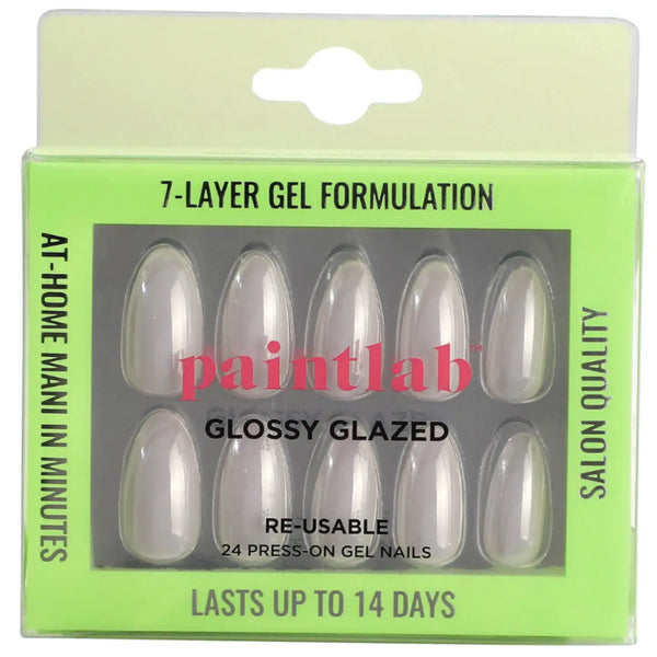 Paint Lab Glossy Glazed Press - On Nails - Blush & Cactus