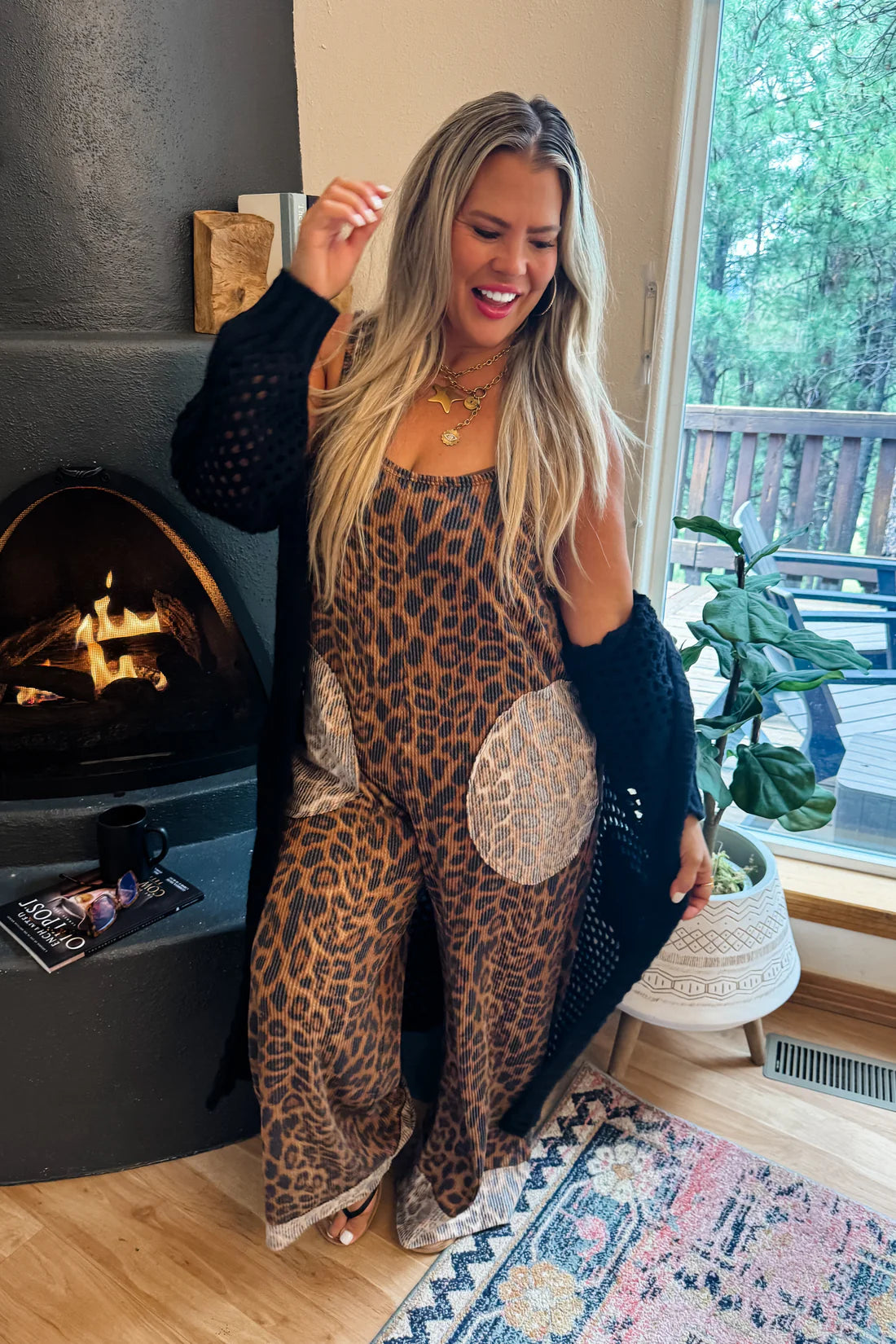 Ricki Cheetah Romper
