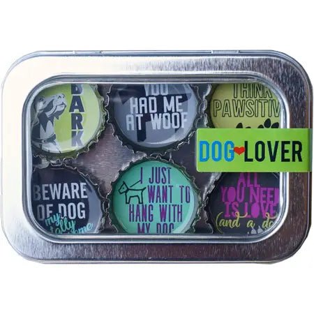 Dog Lover Magnets - Fun, Handmade & Eco - Friendly - Blush & Cactus
