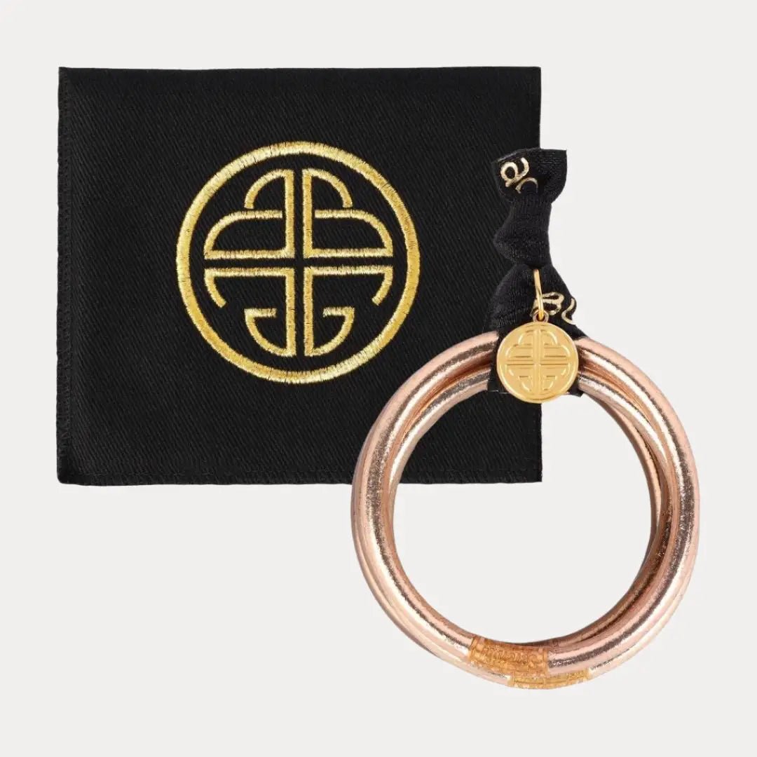 Fawn All Weather Bangles® (Set of 4) - Serenity Prayer - Blush & Cactus