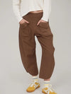 Pocket Detail Knit Lounge Pants - Blush & Cactus