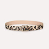 Leopard Print Punk Vintage Belt - Blush & Cactus