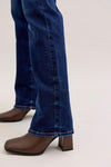 Judy Blue MR Straight Jeans (S - R - L INSEAM) - Blush & Cactus