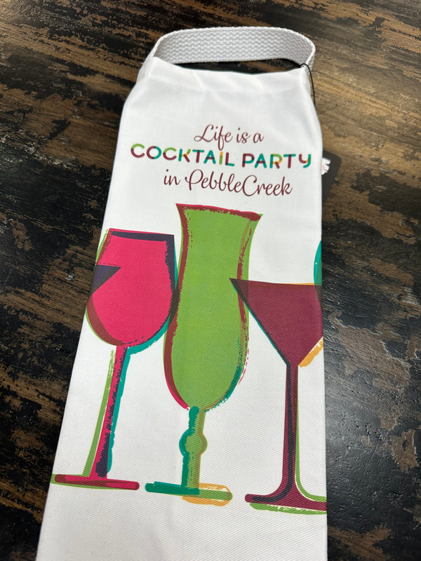 Gift Tote - Life is a Cocktail Party in PebbleCreek