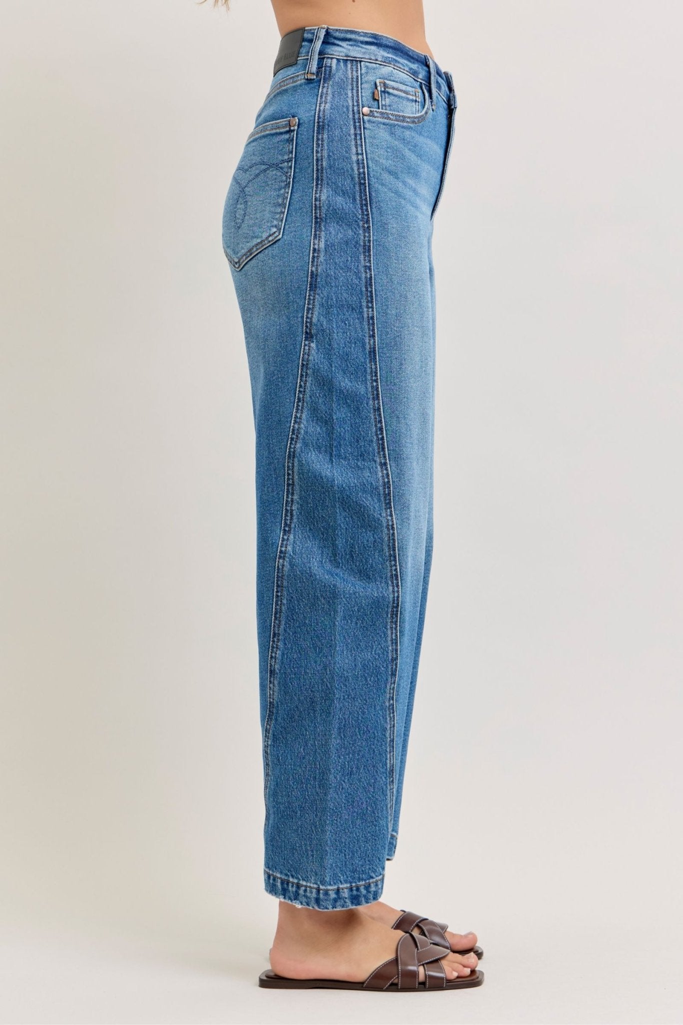 Judy Blue HW Barrel Rigid Magic - Blush & Cactus