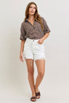 HW Magic Dad Short w/cell phone back pocket - Blush & Cactus