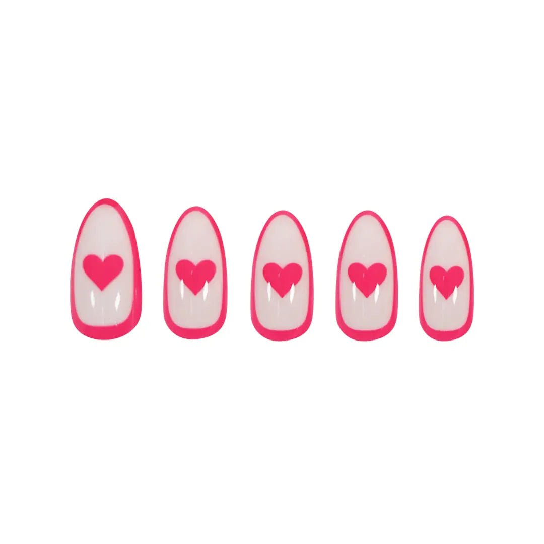 PaintLab Heartbeat Press - On Nails - Blush & Cactus