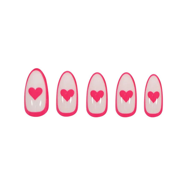 PaintLab Heartbeat Press - On Nails - Blush & Cactus