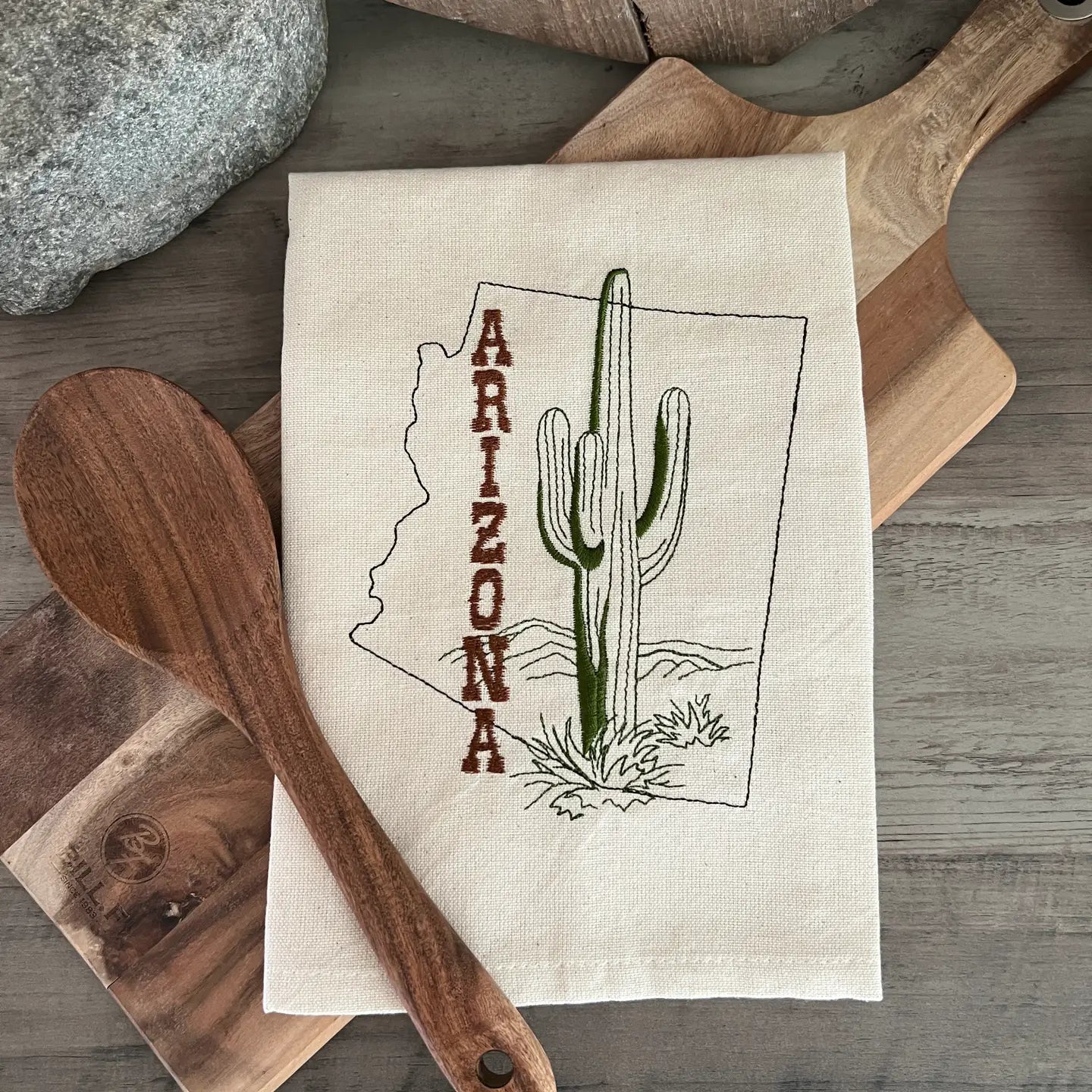Arizona State Western Classic Embroidered Kitchen Towel