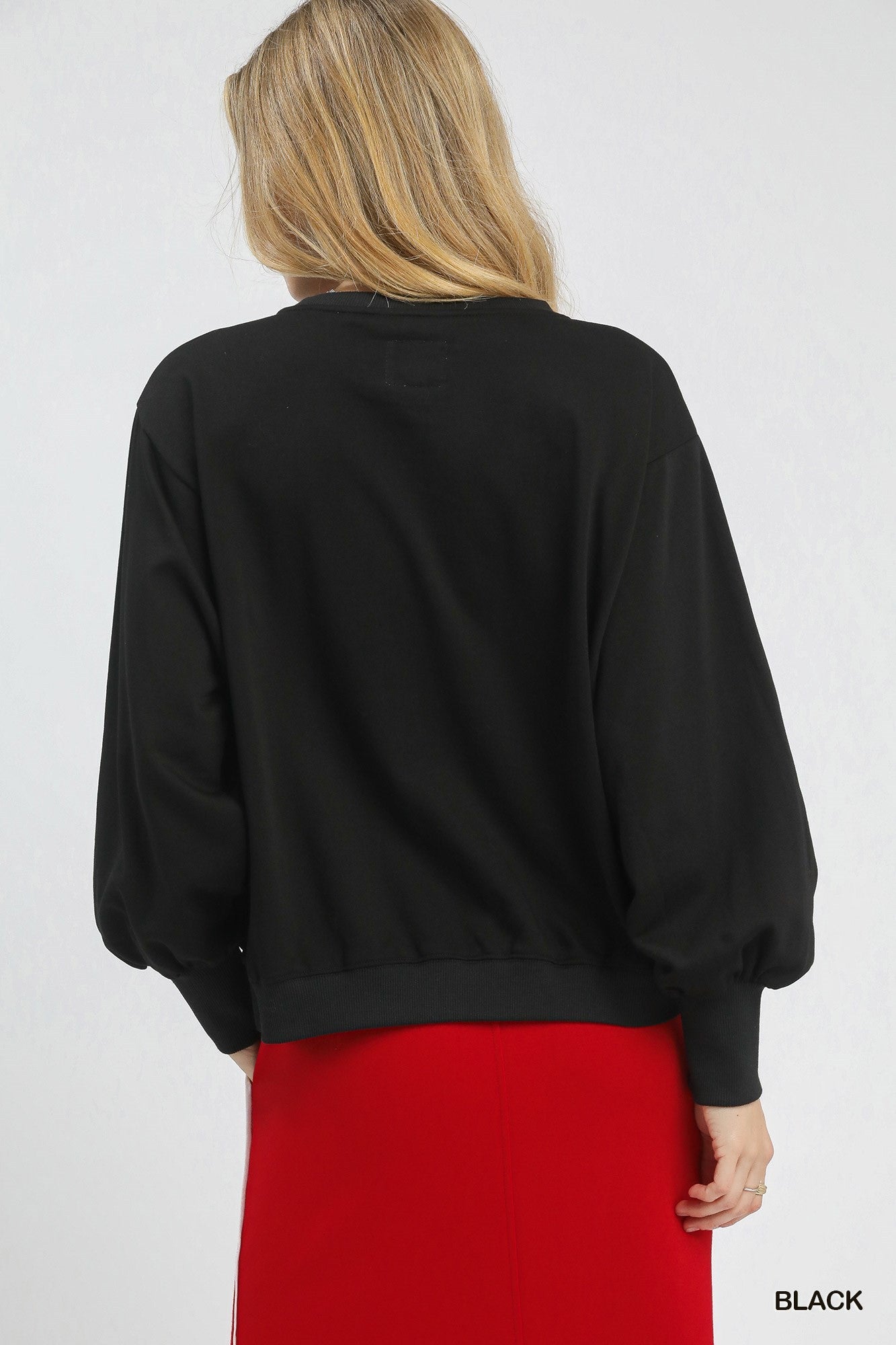 HO HO HO Festive Sweatshirt - Blush & Cactus