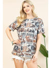 Western Rodeo Print Short Sleeve T