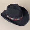 American Flag Rhinestone Band Straw Cowboy Adjustable Hat