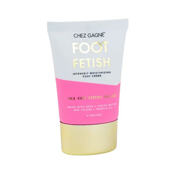 Foot Fetish - Clean + Vegan Foot Crème - Sea Salt Citrus + Neroli - 3.4oz - Blush & Cactus