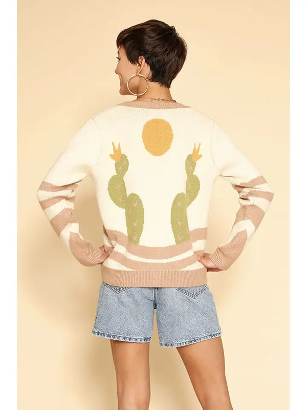 Desert Cactus Cardigan