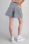 Easy Going Navy Stripe Short - Blush & Cactus