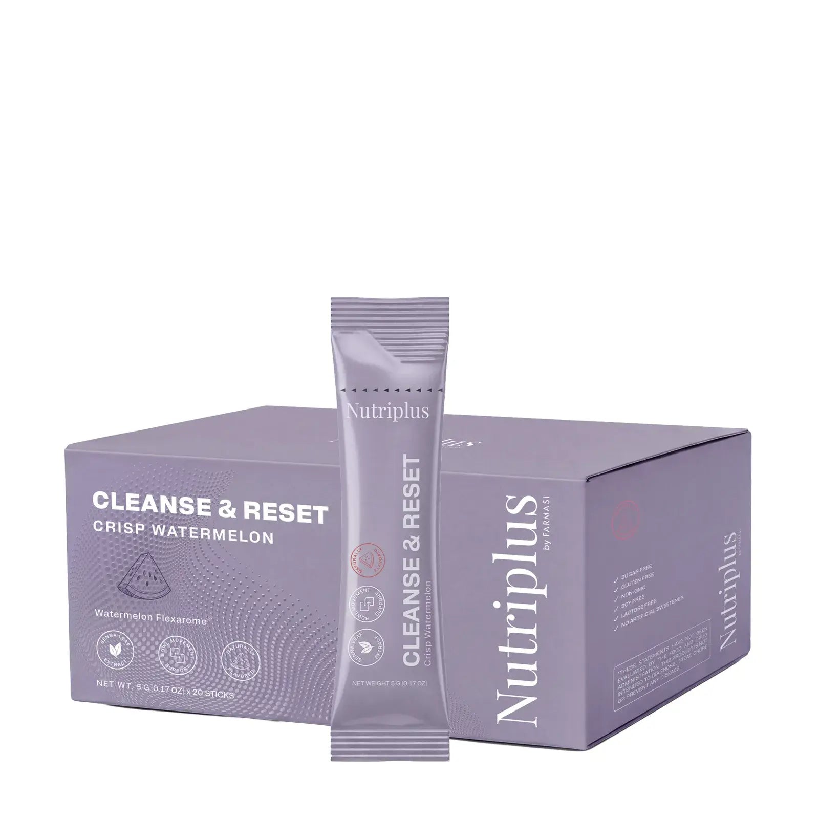 Farmasi Nutriplus Cleanse & Reset Crisp Watermelon - Blush & Cactus