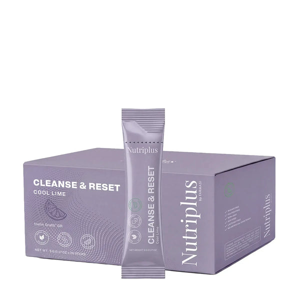 Farmasi Nutriplus Cleanse & Reset Cool Lime - Blush & Cactus