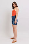 Judy Blue High Waist Bermudas w/Back Flap Pockets