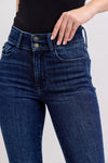 Judy Blue HW Double Waist Band Capri