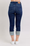 Judy Blue HW Double Waist Band Capri