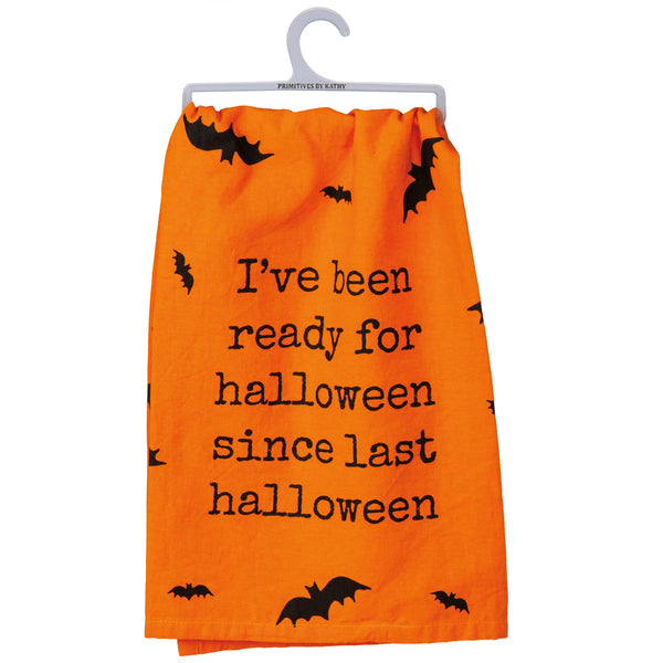 TOTE Ready Since Last Halloween Kitchen Towel