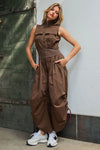 eesome Mineral Washed Zipper Front Jumpsuit ✨