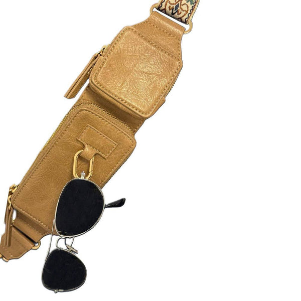 Zip & Clip RFID Strap - Blush & Cactus