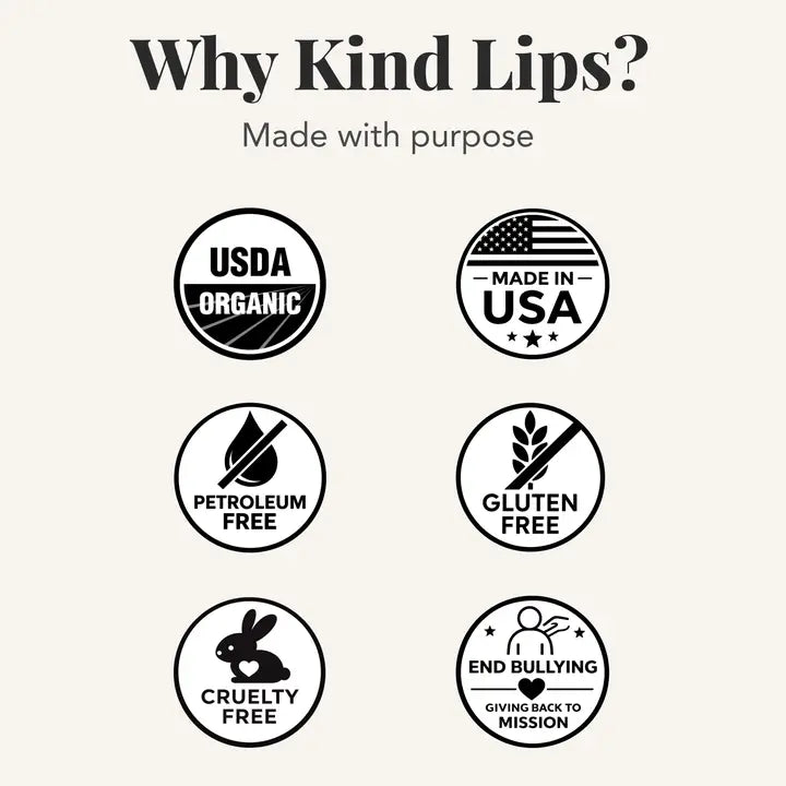 Peach Lip Balm | Organic
