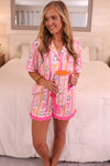 GIGI The Ghost Ruffle Pajama Set