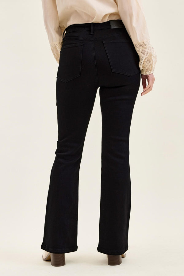 Judy Blue HW Petite T.C. Bootcut Jean - Blush & Cactus