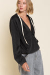 POL French Terry Hoodie Top