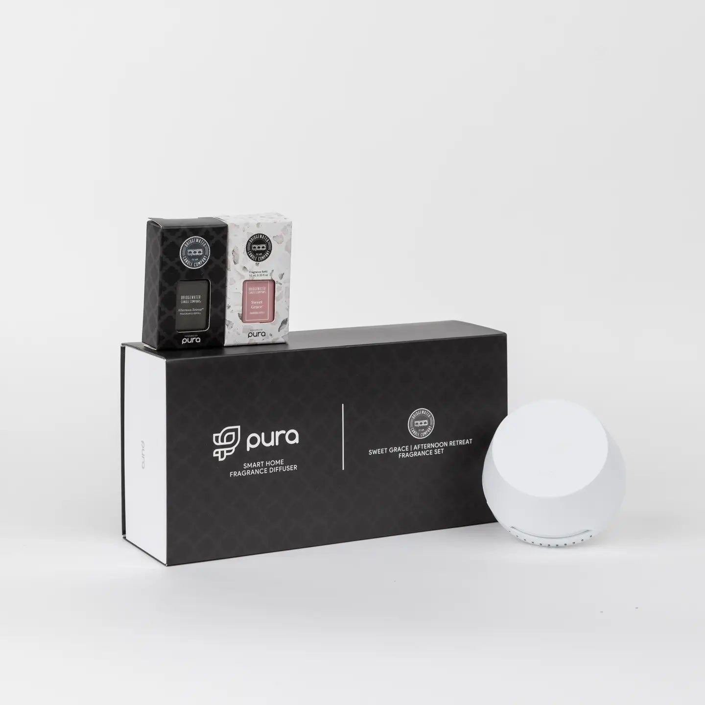 Sweet Grace Pura + Bridgewater Smart Home Diffuser Set - Blush & Cactus
