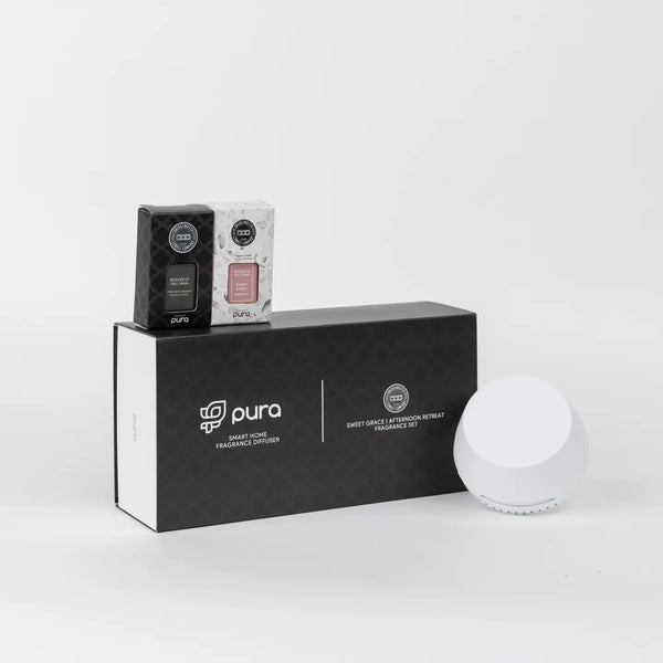 Sweet Grace Pura + Bridgewater Smart Home Diffuser Set - Blush & Cactus