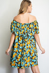 XMAS in July -Sweet Surrender Off the Shoulder Dress