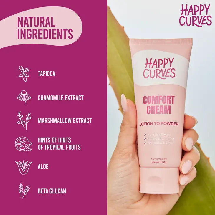 Happy Curves Comfort Cream - Tropical Scent