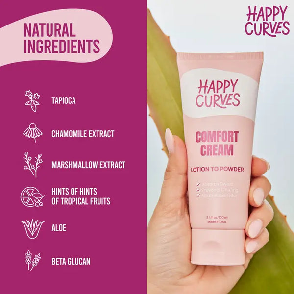Happy Curves Comfort Cream - Tropical Scent