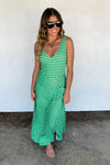 Tea Time & Tan Lines Maxi Dress - Blush & Cactus