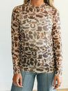 Western Camo Mesh Top - Blush & Cactus